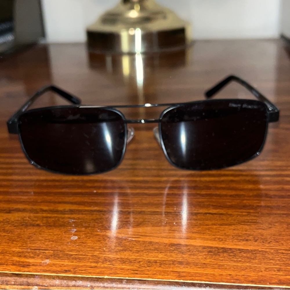 Marc hunter 7921 Black Rectangular Sunglasses 55-17-140